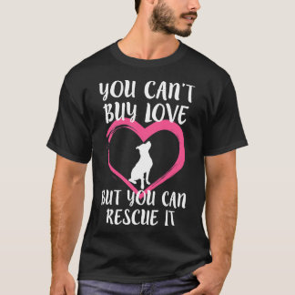 U kunt kopen Love Womens Pitbull Rescue Dog Fitted T-shirt