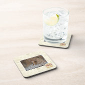 U kunt later het bed maken. bier onderzetter (Rechterzijde)