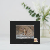 U kunt later het bed maken. briefkaart (Staand voorkant)