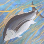 U kunt lopen maar u kunt niet verbergen sticker (Voorkant)