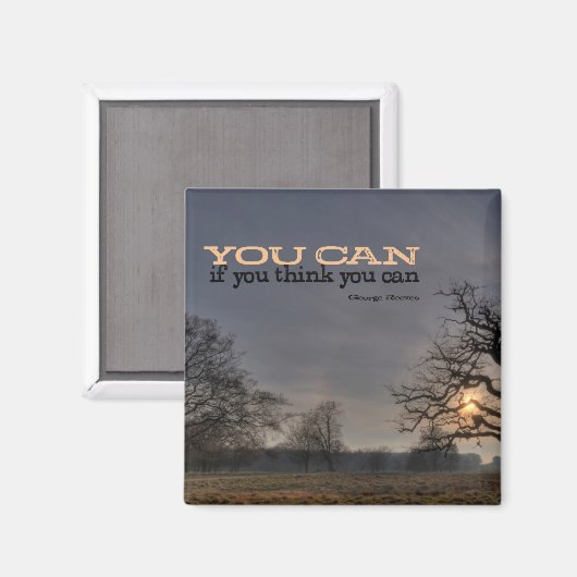 U kunt magneet Motivatie (Voorkant / Achterkant)