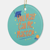 U kunt me het Meester Onderwijs noemen en Afstuder Keramisch Ornament (Links)