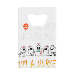 U KUNT ME NIET SCHERMEN IN EEN ZWARE BOOGhost Hall Creditkaart Flessenopener