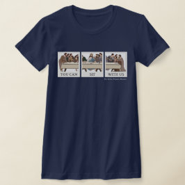 U kunt met ons zitten t-shirt