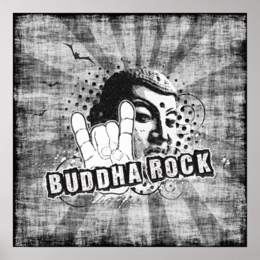 U kunt NIRVANA bereiken door Rock & Roll! Poster (Voorkant)