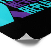 U kunt nooit de plaats innemen van zelfmoordbewust poster (Hoek)