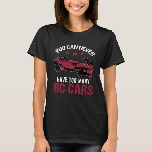 U kunt nooit te veel afstandsbediening voor RC-aut T-shirt (Voorkant)