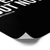 U kunt resultaten of excuses hebben maar niet beid poster (Hoek)