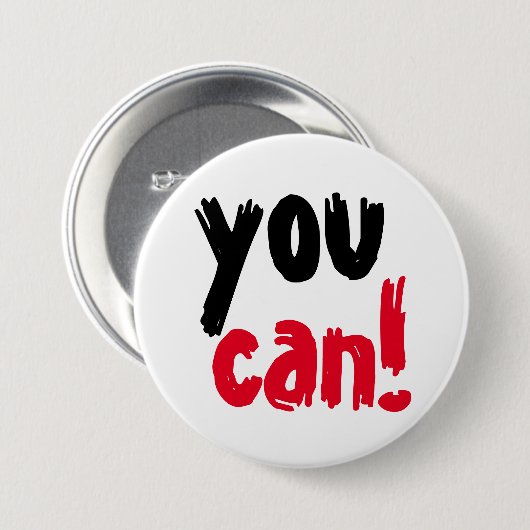 u kunt ronde button 7,6 cm (Voorkant /achterkant)