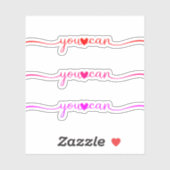 U kunt sticker (Vel)