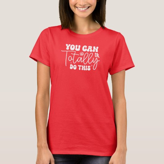 U kunt - t-shirt (Voorkant)