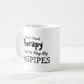 U kunt tekst wijzigen - Geen therapeutische buizen Koffiemok (Voorkant links)