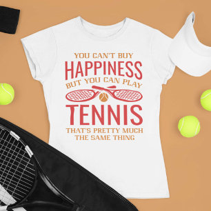 U kunt Tennis afspelen T-shirt