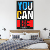 U kunt uw eigen Canvas (gloss) behouden of ontwerp Afdruk (Insitu (Slaapkamer))