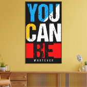 U kunt uw eigen Canvas (gloss) behouden of ontwerp Afdruk (Insitu (Woonkamer))
