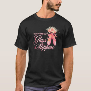 U kunt uw glazen dippers danseres ballerina behoud t-shirt