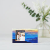 U kunt uw Visitekaartje voor fotoreizen oogsten (Staand voorkant)