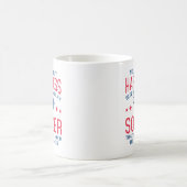 U kunt Voetbal spelen Koffiemok (Center)