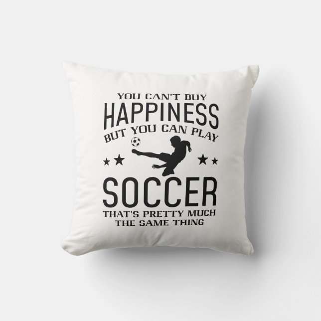 U kunt Voetbal spelen Kussen (Voorkant)