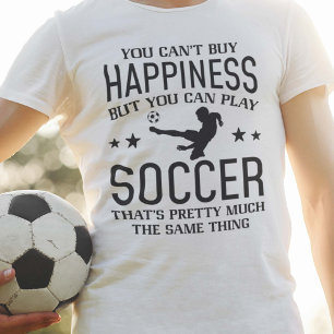 U kunt Voetbal spelen T-shirt