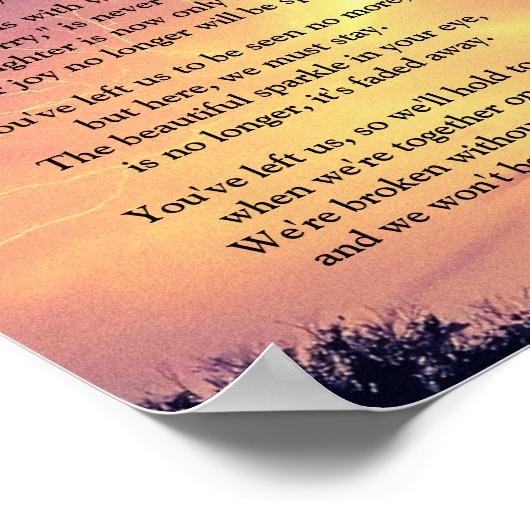 U LAAT ONS POEM. POSTER (Hoek)