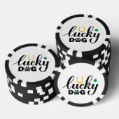 U Lucky Dog Poker Chip (Opstapeling)