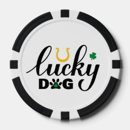 U Lucky Dog Pokerchip