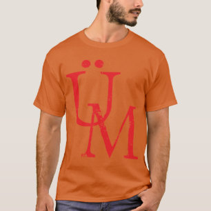 U M Ubermensch Superhuman OvermanAcroniem Nietzsch T-shirt