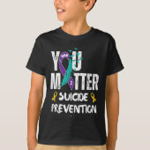 U maakt 988 Zelfmoordpreventie en bewustwording be T-shirt (Voorkant)