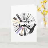 **U MAAKT ALTIJD DE KUSTSTROOM** OF HAARSTYLIST KAART (Gele Bloem)