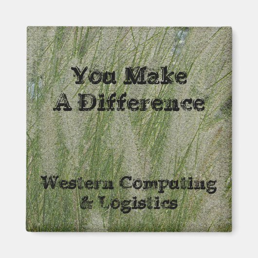 U maakt de Bedankt van de Dringende Waarden van he Magneet (Voorkant)