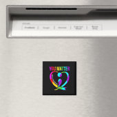 U maakt de Happy Suicide Awareness Support Graphic Magneet (Insitu (Vaatwasser))