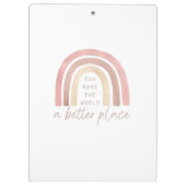 U maakt de wereld een beter klembord (Achterkant)