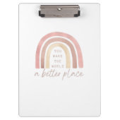 U maakt de wereld een beter klembord (Voorkant)