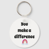 U maakt een Sleutelhanger van Verschil (Voorkant)