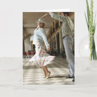 U maakt me als het dansen voelen feestdagen kaart