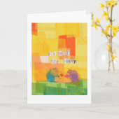 U maakt me Gelukkig Kaart (Gele Bloem)