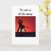 U MAAKT ME VOELEN ZOALS DE NACHT AFDANKEN KAART (Gele Bloem)