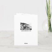 U MAAKT MIJN HARTJE ZWART - KARAKTERS FEESTDAGEN KAART (Achterkant)