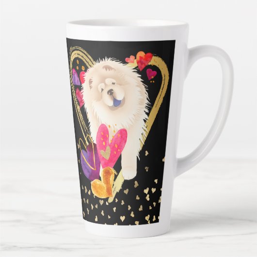 U MAAKT MIJN HARTJE ZWART - mok van Chow-latte (Rechts)