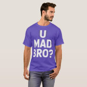 U Mad Bro Classic-fotokamer T-shirt (Voorkant volledig)