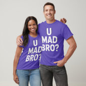 U Mad Bro Classic-fotokamer T-shirt (Unisex)