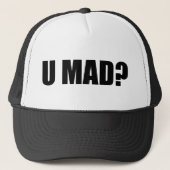 U Mad? Trucker Pet (Voorkant)