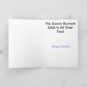 U mag geen funeste Paskaart sturen Feestdagen Kaart (Binnen)