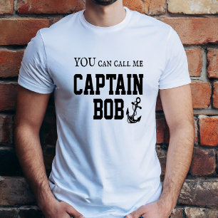 U mag me kapitein Bob noemen T-shirt