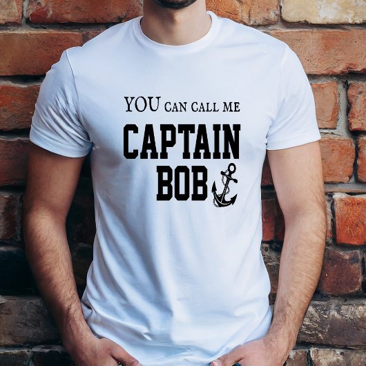 U mag me kapitein Bob noemen T-shirt