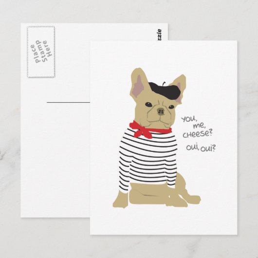 U, me, kaas? briefkaart (Voorkant / Achterkant)