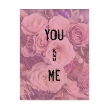 "U & me" Romantische Rozen
