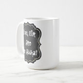 U, meneer, bent een Asshat Mok (Voorkant links)