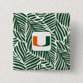 U Miami Knop Vierkante Button 5,1 Cm